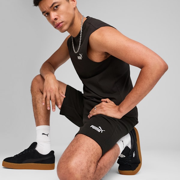 Essentials No. 1 Logo Men's 10" Shorts, PUMA Black, extralarge